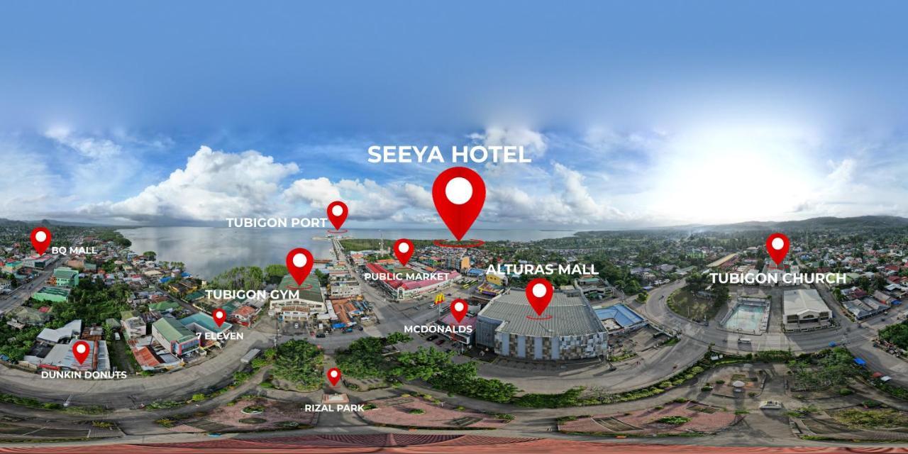 Seeya Hotel Tubigon Kültér fotó